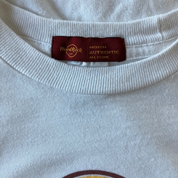Hard Rock Cafe Honolulu White Kids Tee Size Medium - Picture 4 of 6